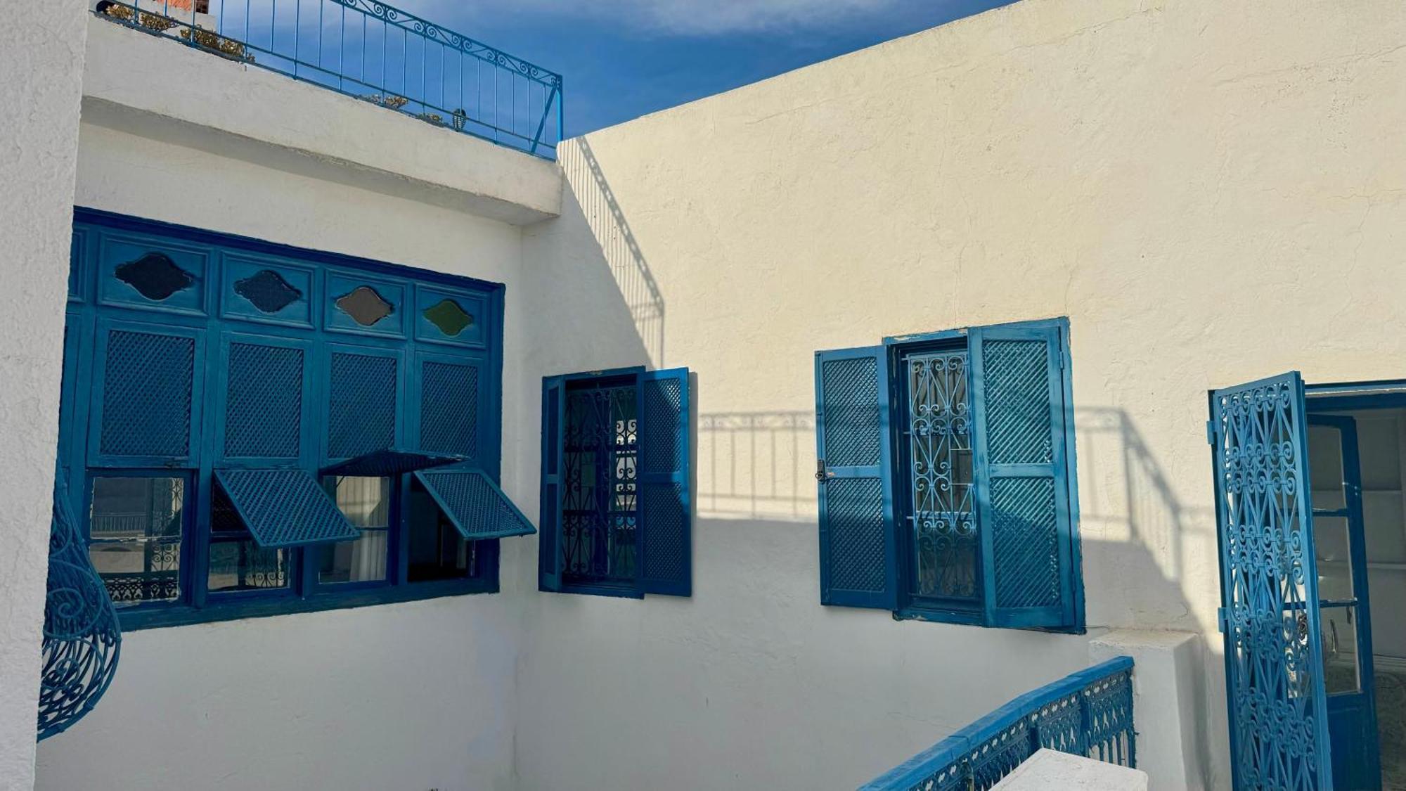 Panoramic 360 Degrees View Sidi Bousaid Sidi Bou Said Bagian luar foto